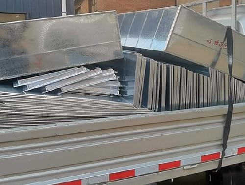 共板法蘭風管半成品發貨